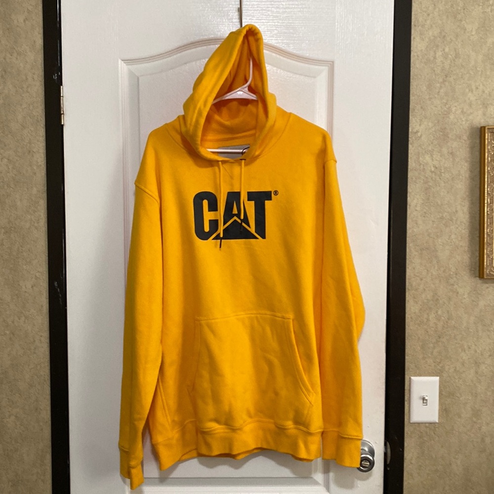 Caterpillar mens hoodie